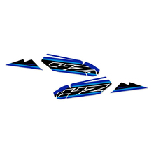 Ninetwo Decals Yamaha YZ250F 14-18 Blue Shroud Kit
