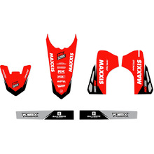 Ninetwo Decals Honda CRF250R 14-17 450R 13-16 Red Trim Kit