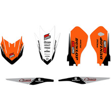 Ninetwo Decals KTM 125-250SX/SXF 05-06 Orange Trim Kit