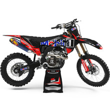 Ninetwo Decals Kawasaki KLX110 02-09 V8 Icons HSV Graphics Kit