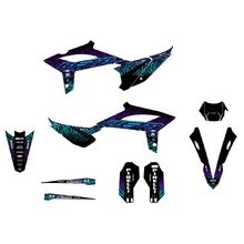 Ninetwo Decals Beta 125-480 20-22 Black Zebra Graphics Kit