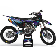 Ninetwo Decals GAS GAS EC/F 125-450 12-14 Black Zebra Graphics Kits