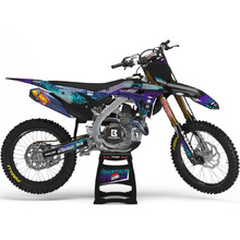 Ninetwo Decals Honda CRF450R 05-07 Black Zebra Graphics Kits