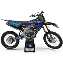 Ninetwo Decals Yamaha YZ250F 10-13 Black Zebra Graphics Kits