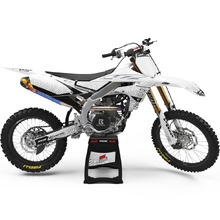 Ninetwo Decals Yamaha WR450F 24-25 White Zebra Graphics Kits