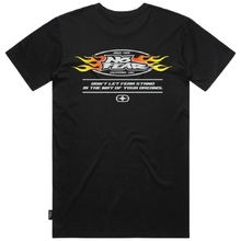 No Fear Flame Black Tee