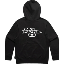 No Fear Label Black Hoodie
