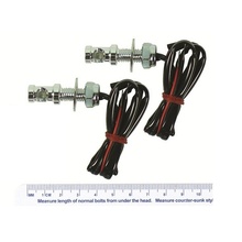 MCS Universal Small PEG L.E.D. Number Plate Light (2 Pack)
