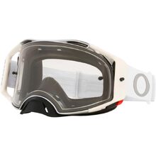 Oakley Airbrake Tuff Blocks White/Clear Goggles