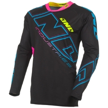 One Industries 2027 X297 Cross Black Neon Jersey