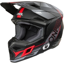 Oneal 2027 3 Series Haze Black/Grey/Red Helmet