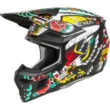 Oneal 2027 3 Series Inked Multi Kids Helmet