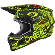 Oneal 2027 3 Series Attack Black/Neon Yellow Kids Helmet