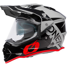 Oneal 2027 Sierra 2 Black/Grey/Red Adventure Helmet