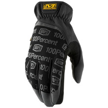 100% x Mechanix Wear FastFit Black Mechanics Gloves