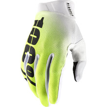 100% Percent Ridefit Korp Yellow Gloves