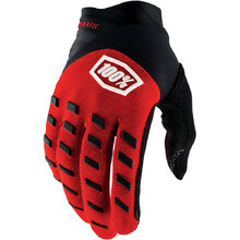 100% Percent Airmatic Red/Black Gloves