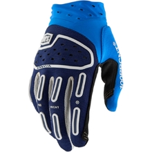 100% Percent Airmatic Blue Gloves