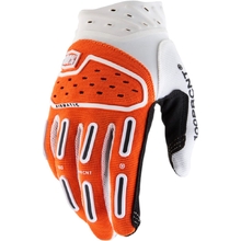 100% Percent Airmatic Orange Gloves