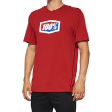 100% Percent Official Red Tee