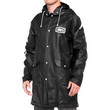 100% Percent Torrent Black Rain Coat