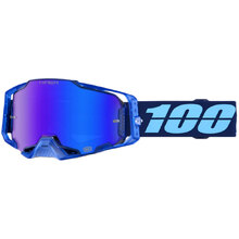 100% Percent Armega Coupe Hiper Blue Mirror Goggles
