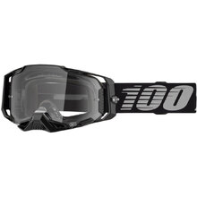 100% Percent Armega Black Clear Goggles
