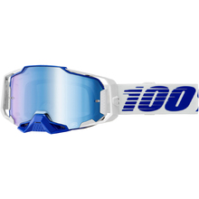 100% Percent Armega Blue Mirror Goggles