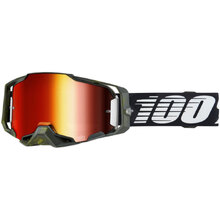 100% Percent Armega Soledad Red Mirror Goggles
