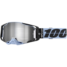 100% Percent Armega Petros Silver Mirror Goggles