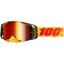 100% Percent Armega Tetsu Red Mirror Goggles