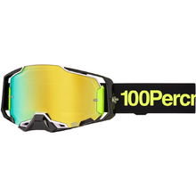 100% Percent Armega Orban Gold Mirror Goggles