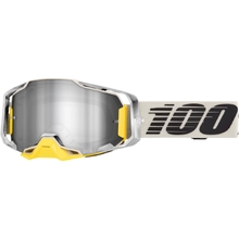 100% Percent Armega Viggo Silver Mirror Goggles