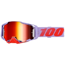 100% Percent Armega Fausto Red Mirror Goggles