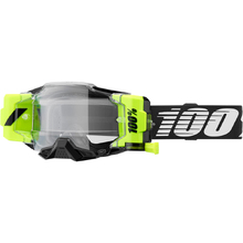 100% Percent Armega Forecast Black Clear Goggles