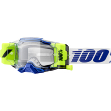 100% Percent Armega Forecast Blue Clear Goggles