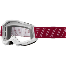 100% Percent Accuri 2 Redline Clear Goggles