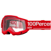 100% Percent Accuri 2 Wolg Clear Goggles