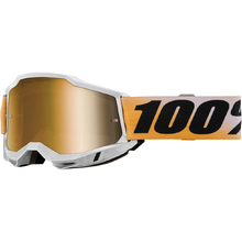 100% Percent Accuri 2 Goggle Shiv True Gold Mirror Goggles