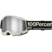 100% Percent Accuri 2 Glow Silver Mirror Goggles