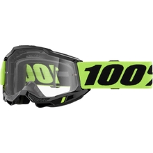 100% Percent Accuri 2 Yellow Clear Kids Goggles