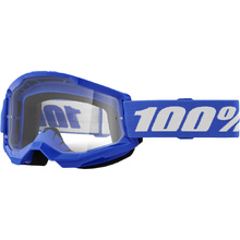 100% Percent Strata 2 Blue Clear Goggles