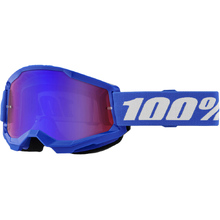 100% Percent Strata 2 Blue Red/Blue Mirror Goggles