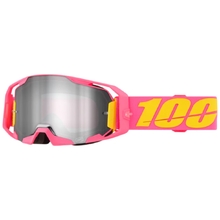 100% Percent ARmatic Snakpak Silver Flash Mirror Goggles