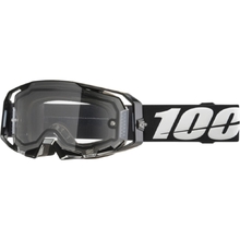 100% Percent ARmatic Enduro Moto Dual Pane Black Clear Goggles