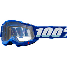 100% Percent Accuri 2 Blue Clear Goggles