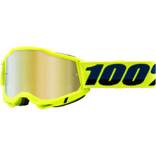 100% Percent Accuri 2 YellowGold Mirror Goggles