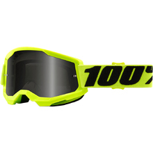 100% Percent Strata 2 Sand Yellow Smoke Goggles