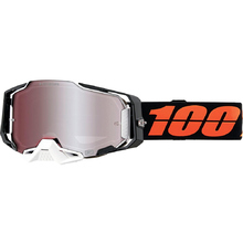 100% Percent Armega Blacktail Hiper Silver Mirror Goggles