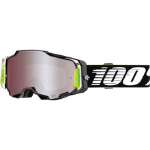 100% Percent Armega RACR Hiper Silver Mirror Goggles